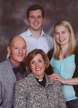 The Ven. Anne Germond with family